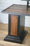 Modern Industrial Computer Desk, Reclaimed Wood Desk, Work Station, Vintage Desk, Executive Desk 4 small