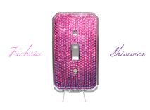 Toggle Crystallized Wall Light Switch Plate Bling Genuine European Crystals Bedazzled 1 small