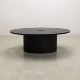 Oval Shape Custom Conference Table, Laminate Top - Newton Meeting Table 1 small