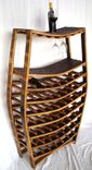Wine Barrel Wine And Glass Rack - Condrie - Made From Retired Wine Barrels 3 small