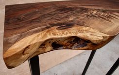 Live Edge Walnut Console Table 3 small