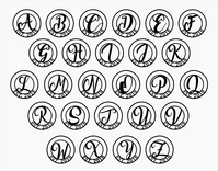 Name Established Monogram 4 small