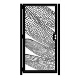 Decorative Steel Gate - Flutter Garden Gate - Custom Gate - Handmade 1 small