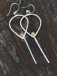 Sterling Silver Dangling Earrings 1 small