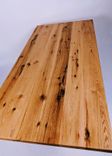 Reclaimed Wood Dining Table - Metal Base 5 small