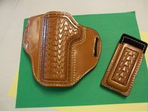 Bcl129 Half Welt Or Pancake Holsters With Clip Case Sets 3 small