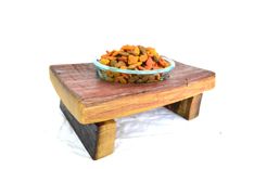 Wine Barrel Cat Food Dish - Ikati - Made From Retired Stags Leap Wine Barrels 1 small