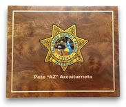 50 Count Custom Humidor In Walnut Made In The U.S. Free Engraving And Shipping. 2 small