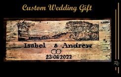 Family Name, Established, Sign, Art, Wood Gift, Wood Sign 2 small