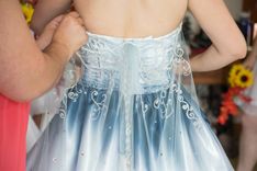 Custom Alice In Wonderland Wedding Dress 6 small
