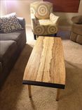 Celia's Black Limba "Mittens And Slippers" Coffee Table 4 small