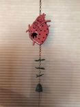 Fused Glass Memorial Windchime - Honor Your Loved One 4 small