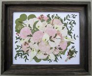 Floral Preservation ~ Bridal Bouquets ~ Pressed Flower Art 2 small
