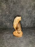 Single Head Juniper Taxidermy Pedestal 4 small