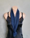 Navy Blue Scarf 5 small