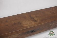 Walnut Fireplace Mantel With Carved Inlay 3 small