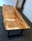 Live Edge Maple Conference Table 4 small