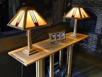 Mission Style Table Lamp 6 small