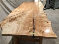 Live Edge Single Slab Dinning Room Table 6 small