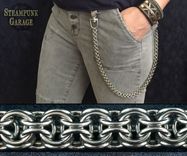 Wallet Chain - Stainless Steel - Inverted Round 1 small