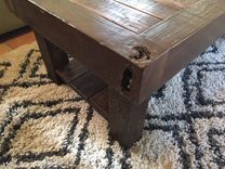 Rustic Reclaimed Farmhouse Coffee Table 4 small