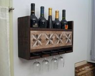 Refined Rustic Wine Rack 2 small