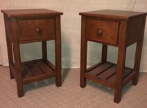 Custom Made Mr2 Solid Cherry Side Accent Or Night Stand 1 small