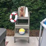 Tall Beach Chair/Life Guard Chair 5 small