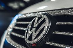 Custom Grille Crystallized Car Bling Genuine European Crystals Bedazzled 2 small