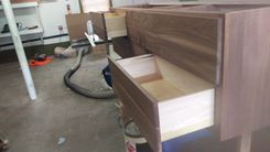 Free Standing Walnut Vanity 3 small