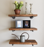 Industrial Rustic Floating Shelf 1 small