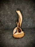 Twisted Juniper Singled Head Taxidermy Pedestal 6 small