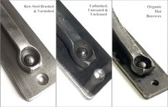 Mantel Shelf Bracket 2" Wide Heavy Duty - Metal Modern Farmhouse Rustic Hand Forged Mantel  Corbel 5 small