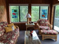 Stained Glass Windows Of Child's Art Work - One Fish, Two Fish 2 small