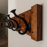 Arts And Crafts - Quarter-Sawn Oak Coat Rack 2 small