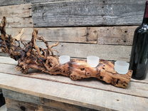 Grapevine Candle Holder Made From Retired Cabernet California Grapevines - 100% Recycled! 100121-67 7 small