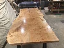 Single Slab Live Edge Maple Table 7 small