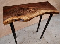 Live Edge Walnut Console Table 1 small