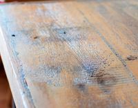 Industrial   Barn Wood Rustic Dining Room Table Made From 1800s Reclaimed Minnesota Barn Wood 3 small