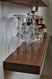 Bar Shelves, Floating Bar Shelves, Shelf Bar, Wall Mounted Bar Shelf, Hanging Bar Shelf 3 small