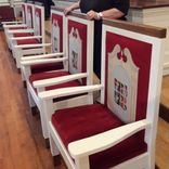 Altar Chairs With Needlepoint And Cushions 2 small