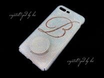 Custom Initial Crystallized Iphone Case Any Model Cell Phone Bling European Crystals Bedazzled 1 small