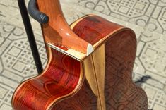 Pinol Guitars And Ukuleles  Style Om-000 Solid Cocobolo Rosewood / Mahogany Top (Free Shipping) 4 small
