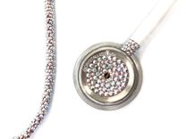 Crystallized Mdf Md One Stethoscope Medical Nursing Doctor Bling Genuine European Crystals Bedazzled 1 small