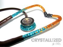 Ombre Crystallized Littmann Classic Iii Stethoscope Medical Nurse Bling European Crystals Bedazzled 2 small
