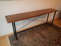 Live Edge Black Walnut Console Table 2 small