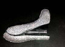 High Heel Stapler Crystallized Office Desk Accessories Bling European Crystals Bedazzled 3 small