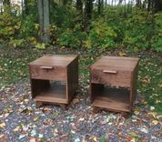 Walnut End Table / Night Stand 5 small