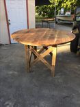 Reclaimed Barnwood White Oak Table. 4 small