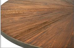 Rey, Metal & Parquet Table 2 small